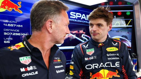 Max Verstappen admits George Russell contact ‘shouldn’t have happened’ in Spanish GP as Dutch driver nears race ban threshold