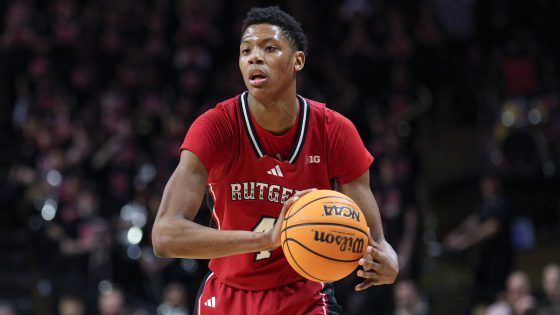NBA teams are divided on just how high to take Rutgers star Ace Bailey in the draft