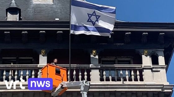 PVDA wil Israëlische vlag weg aan Antwerps stadhuis: "Stad normaliseert genocidaal geweld"