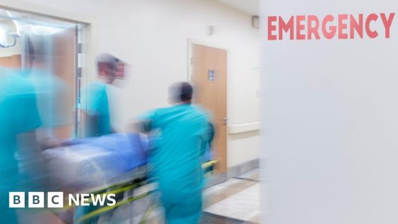 Patients spending over a week in emergency departments