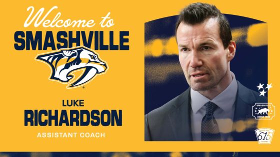 Predators Hire Luke Richardson as Assistant Coach