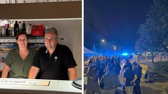 Rally tijdelijk stilgelegd nadat man onwel wordt: “Hij is meteen gereanimeerd”