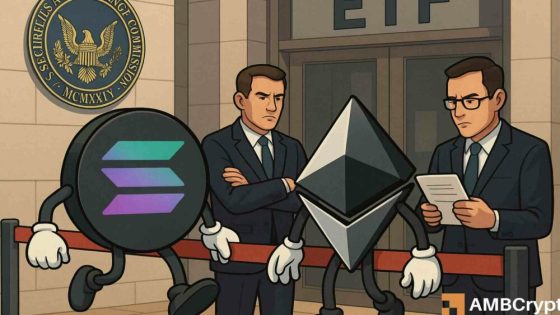 SEC flags legal issues with Ethereum, Solana ETFs - Delay ahead?