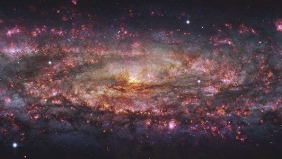 Sculptor galaxy shines in thousands of colors in new observations