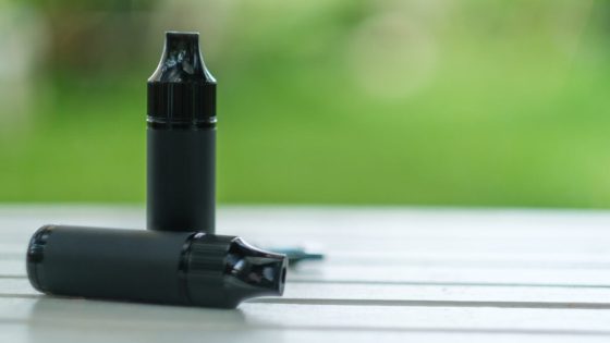 Two vaping devices.