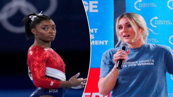 Simone Biles spars with Riley Gaines on social media over trans athlete debate