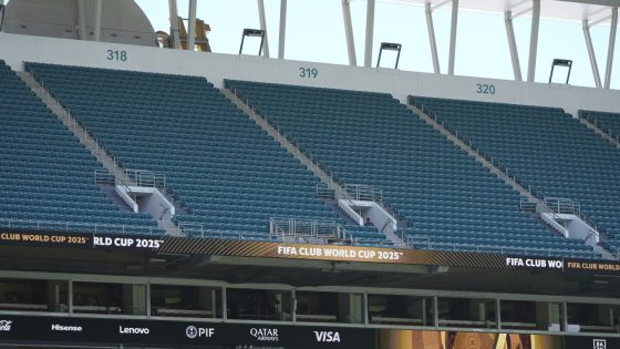 More than 1 million empty seats for Club World Cup group stage