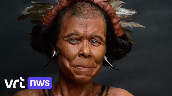 Levensecht gezicht van 10.000 jaar oude vrouw uit Maasvallei onthuld: "We weten nu dat ze blauwe ogen had"