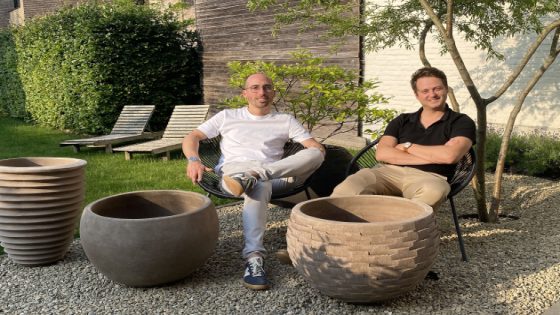 Terracotta uit Toscane in Truiense tuin
