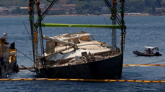 Tech tycoon Lynch's doomed Bayesian yacht lifted to surface