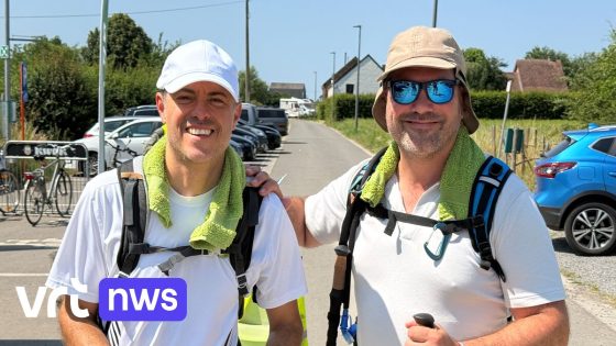 Tiental wandelaars moeten stoppen
door hitte tijdens wandeltocht Dijle 99 in Tervuren