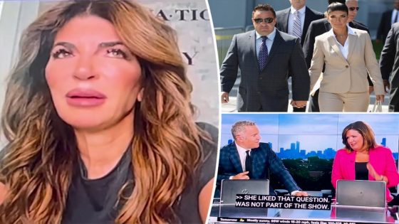 Teresa Giudice ends interview when asked about tax fraud