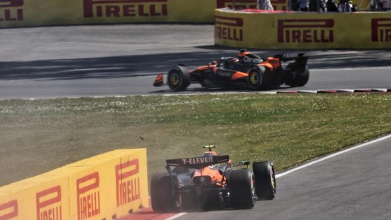 LIVE: Reaction as Russell wins but Piastri and Norris collide in Canada