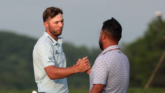 2025 U.S. Open, Day 3 recap: Sam Burns leads with Adam Scott, J.J. Spaun one back
