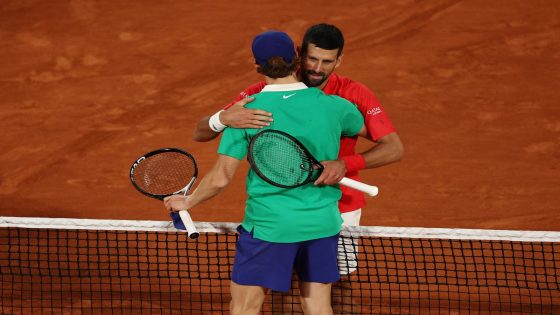 Djokovic v Sinner live: French Open semi-final score and updates as Alcaraz awaits