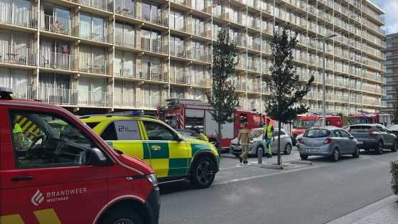 Man sterft bij appartementsbrand in Nieuwpoort - Focus en WTV