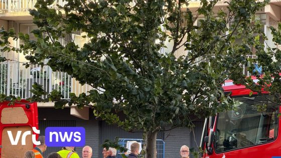 Man (50) overleden bij uitslaande brand in appartementsgebouw in Nieuwpoort - VRT