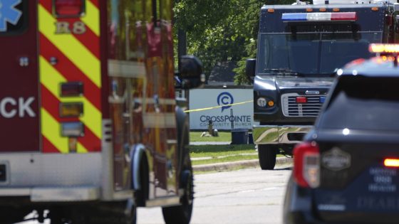 Suspect shot and killed after shooting at church in Michigan, police say