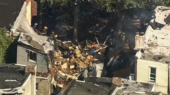 1 dead and 2 injured after three buildings collapse following explosion in Philadelphia