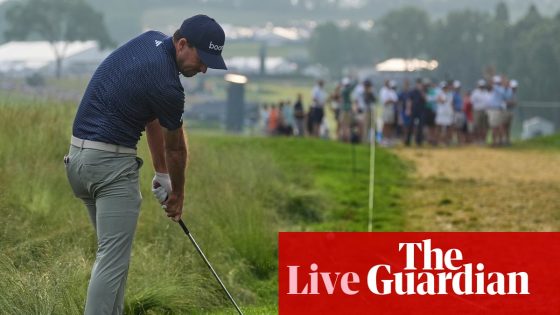 US Open golf 2025: players face another testing day in second round – live | US Open