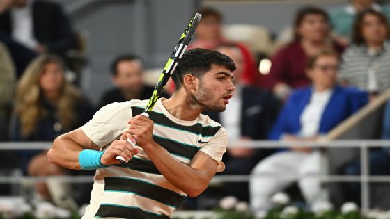 Carlos Alcaraz / Demi-finales Roland-Garros 2025