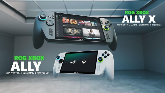 ROG Xbox Ally handheld gaming devices are real and will be released during the 2025 holiday season