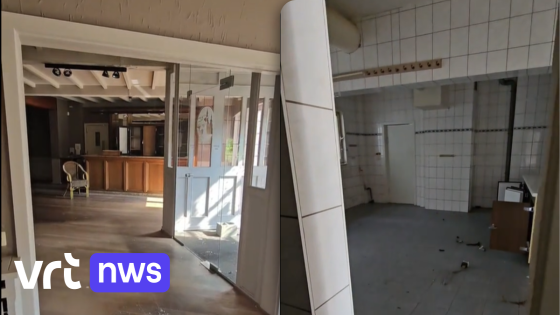 Urban explorer dringt leegstaand pand binnen aan Grote Baan in Houthalen-Helchteren