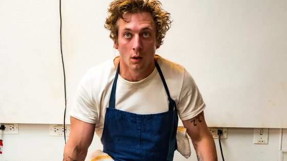 The Bear, Jeremy Allen White as Carmen 'Carmy' Berzatto.