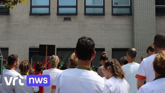 Zorgpersoneel Jessa Ziekenhuis Hasselt protesteert tegen lager vakantiegeld en uitgestelde lonen: "Voel me niet gewaardeerd"