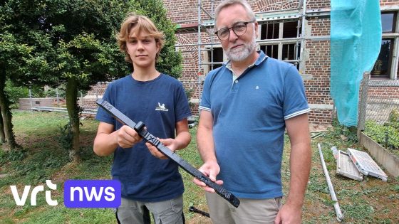 14-jarige smid Bruce Wolfs herstelt smeedwerk aan oudste stenen huis van het Hageland: "Een uitzonderlijk oog voor detail"