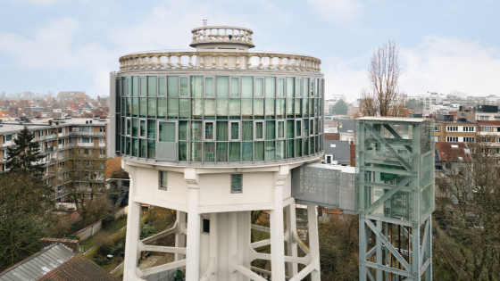 1,85 miljoen euro: triplex te koop in voormalige watertoren Vorst