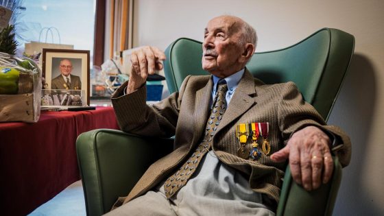 Albert Libert, de oudste man van Gent, is 108 geworden