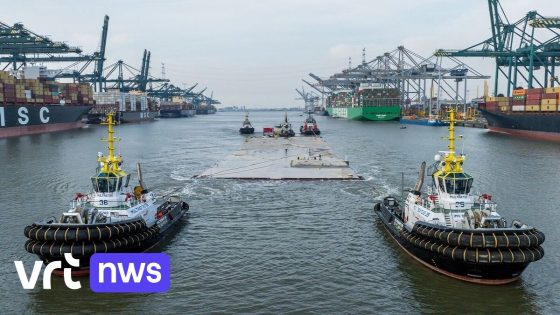 Antwerpen maakt zich op voor plaatsing eerste tunneldeel, geen waterbus tussen Antwerpen en Zwijndrecht