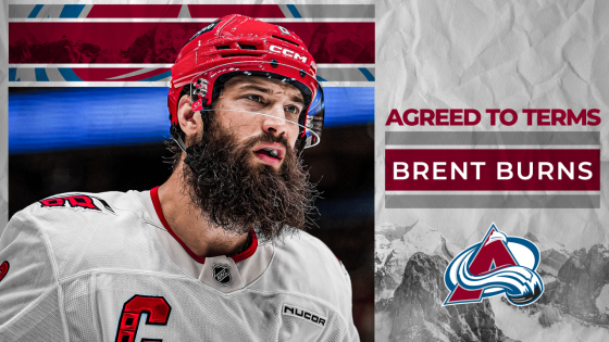 Avalanche Agrees to Terms with Brent Burns
