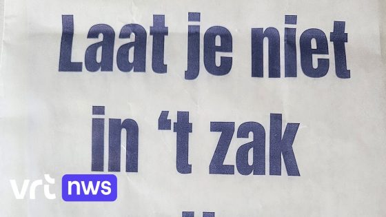 Politie waarschuwt voor cybercriminelen op broodzakken in het Pajottenland - VRT