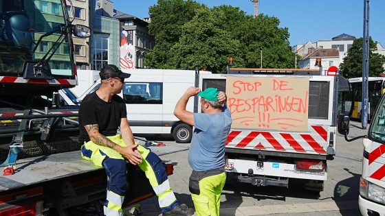 BESPARINGEN GENT. Vakbonden voeren maandag opnieuw actie: “Als de lijst met geschrapte jobs gehalveerd wordt, zijn we bereid te praten”