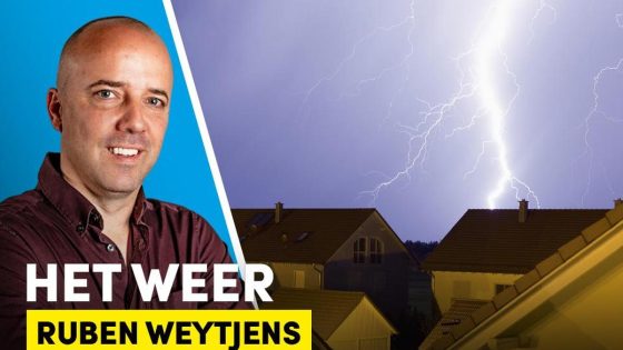 “Een frisse dag met regionaal intense buien” - HBVL