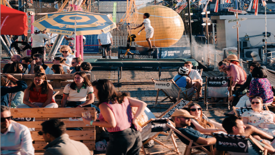 Eerste editie Zomerkaai brengt leven in Brusselse kanaalzone