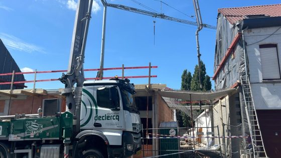 Ongeval op bouwwerf: vier arbeiders en één…