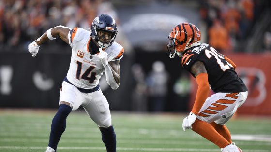 Courtland Sutton agrees to four-year extension with Broncos