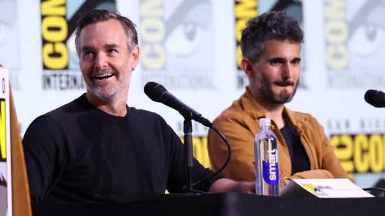 'Coyote vs. Acme' star Will Forte and director Dave Green attend 2025 San Diego Comic-Con.