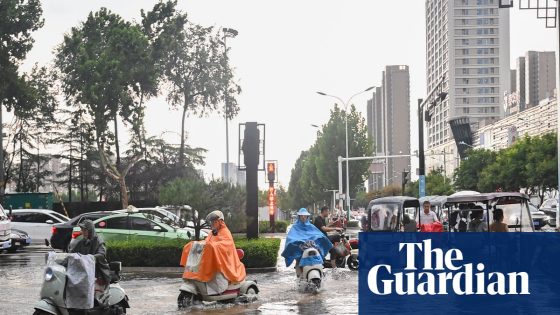 Flooding rain in China’s north leaves two people dead and displaces thousands | China