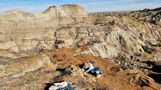 Dinosaur hunters make “chilling” discovery deep in Canadian badlands