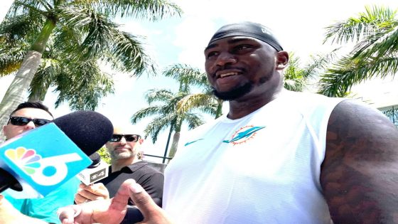Dolphins OT Bayron Matos airlifted to medical facility after training camp injury: Reports