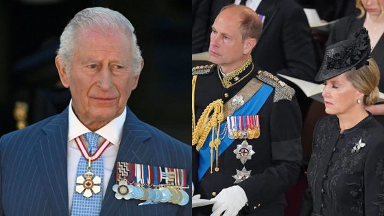 Duchess Sophie, Prince Edward stand strong with King Charles amid mourning