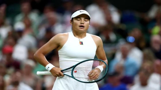 Emma Raducanu slams Wimbledon for electronic line calling