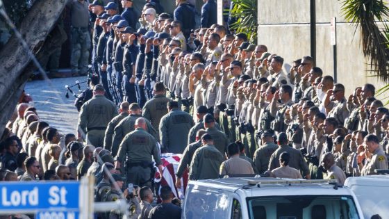Grenade recovered ahead of blast that killed 3 L.A. deputies missing