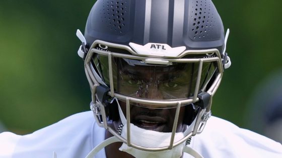 Falcons training camp skirmishes get heated, go 'a little too far'