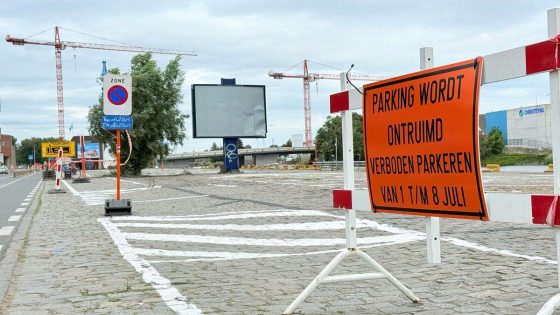 Parking aan winkelcentrum wordt bewonersparking: verkeer op R40 in Gent verandert vanaf 10 juli - Nieuwsblad