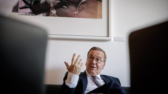 German defence minister calls on arms makers to deliver - Financial Times
